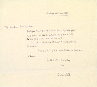Joseph Roth an Koller 1928-05-31