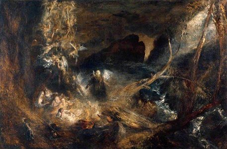 Joseph Mallord William Turner (1775-1851) - The Vision of Jacob's Ladder (^) - N05507 - National Gallery