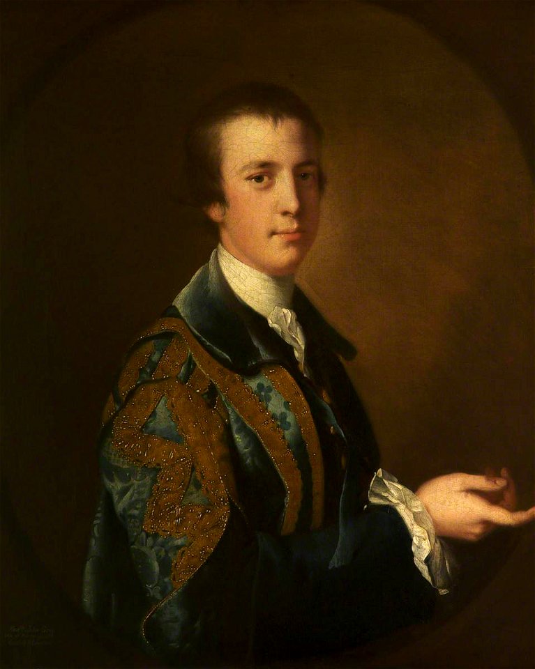Joseph Wright of Derby (1734-1797) - The Honourable John Grey (1743–1802), as a Gentleman Commoner of Cambridge University - 932296 - National Trust