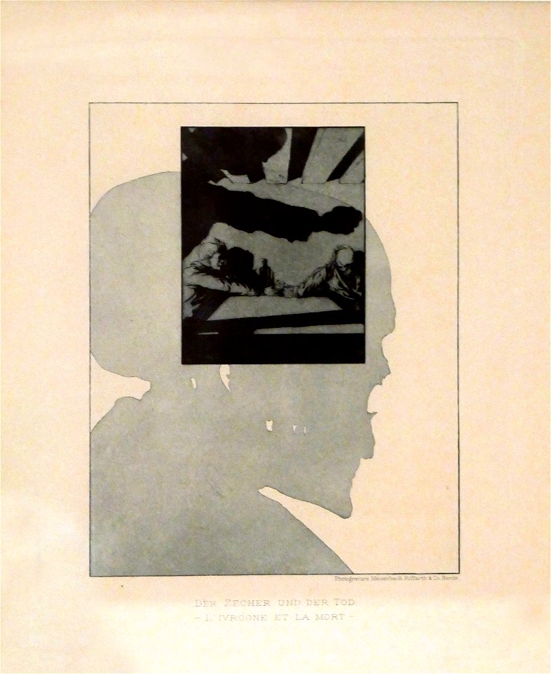 Joseph Sattler-L'ivrogne et la Mort