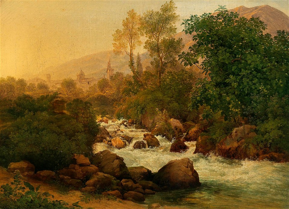 Joseph Rebell - La Cascate di Piedemonte