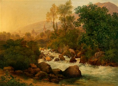 Joseph Rebell - La Cascate di Piedemonte