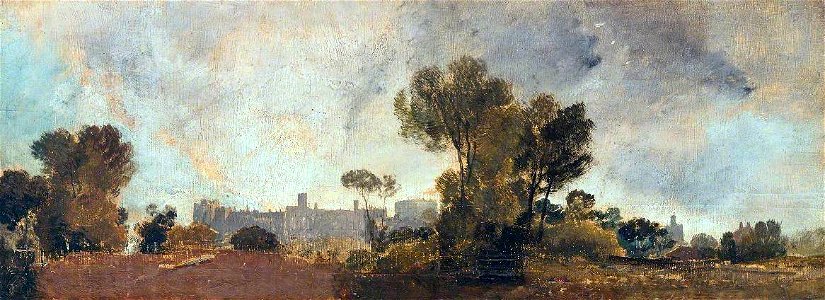 Joseph Mallord William Turner (1775-1851) - Windsor Castle from Salt Hill - N02312 - National Gallery