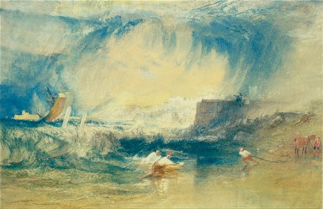 Joseph Mallord William Turner - Lyme Regis, Dorsetshire, England - Google Art Project