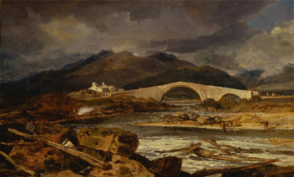 Joseph Mallord William Turner - Tummel Bridge, Perthshire - Google Art Project
