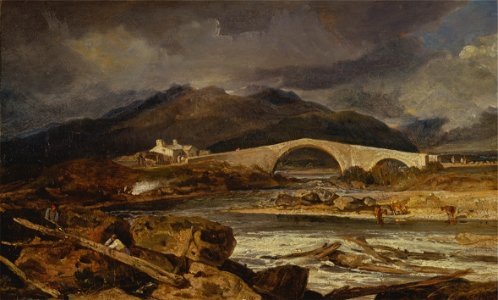Joseph Mallord William Turner - Tummel Bridge, Perthshire - Google Art Project