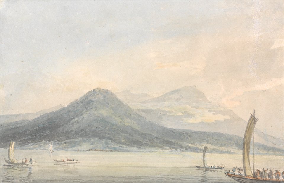 Joseph Mallord William Turner - From the Isola Borromena, Lago Maggiore - Google Art Project