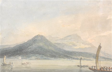 Joseph Mallord William Turner - From the Isola Borromena, Lago Maggiore - Google Art Project