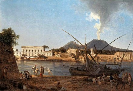 Joseph Rebell - The Mole at Portici - WGA19023