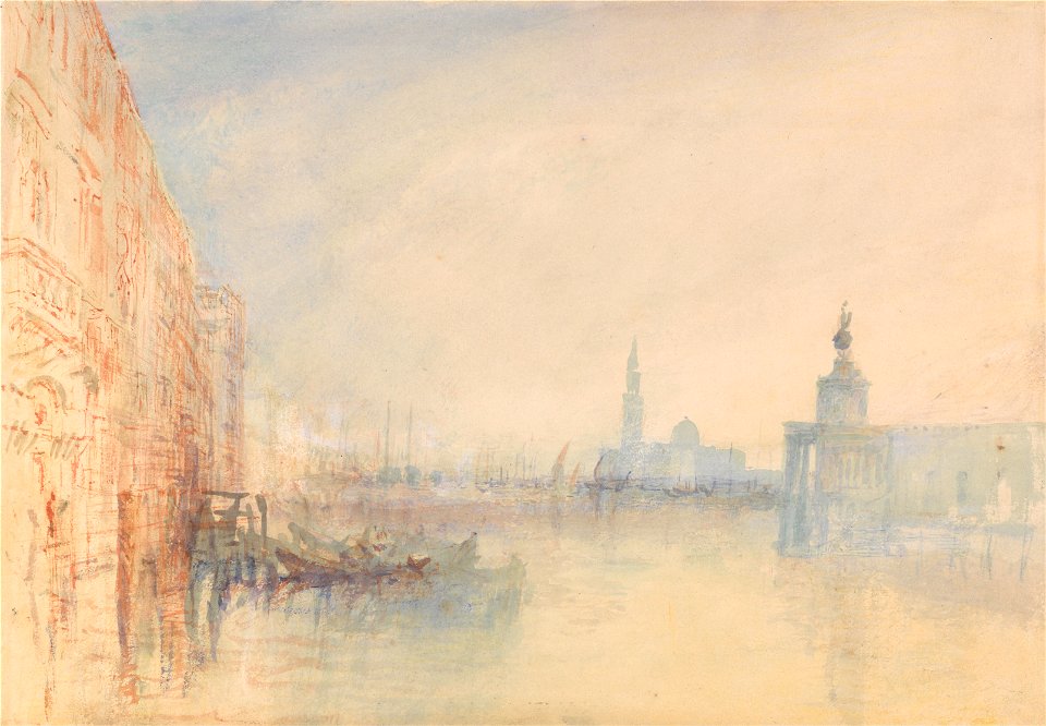 Joseph Mallord William Turner - Venice, The Mouth of the Grand Canal - Google Art Project