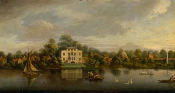Joseph Nickolls - Pope's Villa, Twickenham - Google Art Project