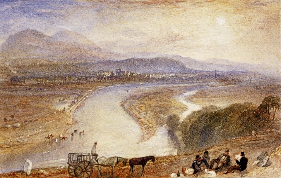 Joseph Mallord William Turner - Melrose - Google Art Project