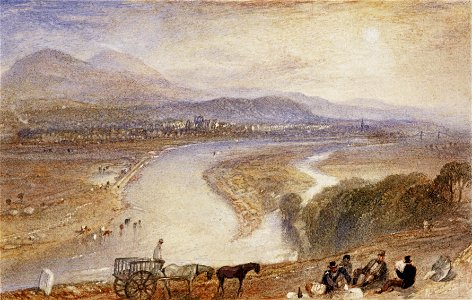 Joseph Mallord William Turner - Melrose - Google Art Project