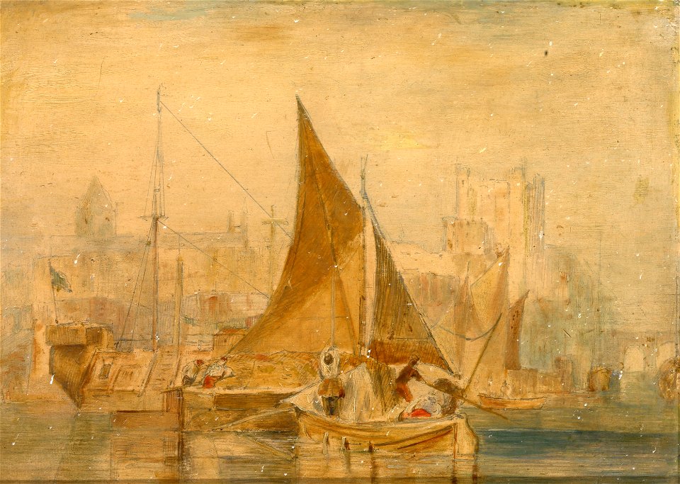 Joseph Mallord William Turner - Rochester on the Medway - 54.1 - Indianapolis Museum of Art