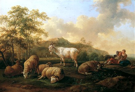 Joseph Roos d. Ä. - Landschaft mit weidendem Vieh - 1788 - Österreichische Galerie Belvedere