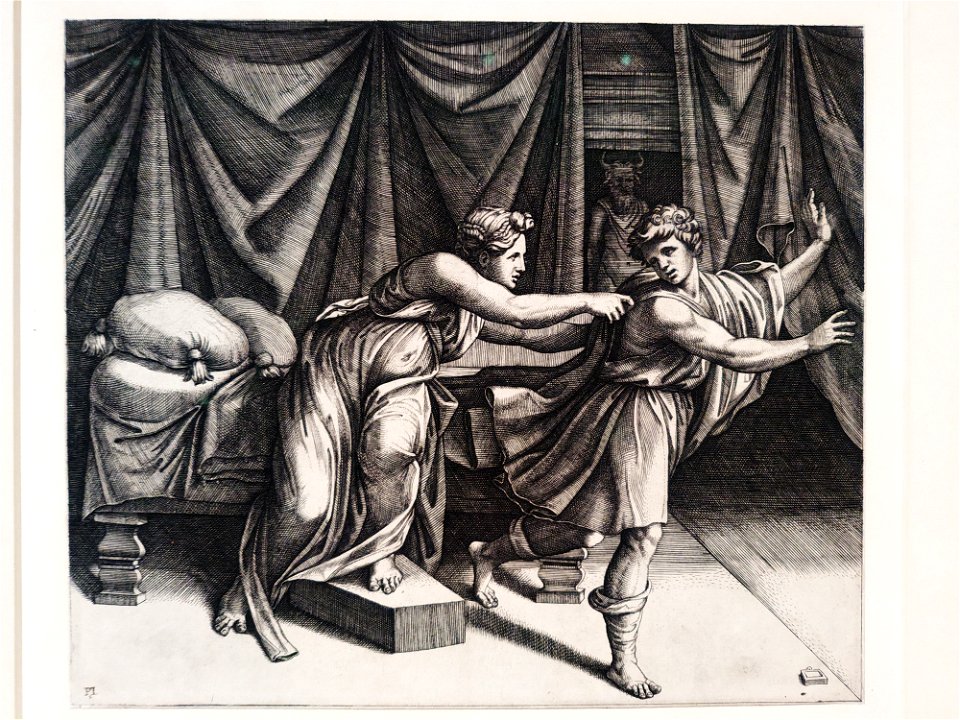 Joseph und Potiphars Frau, um 1518