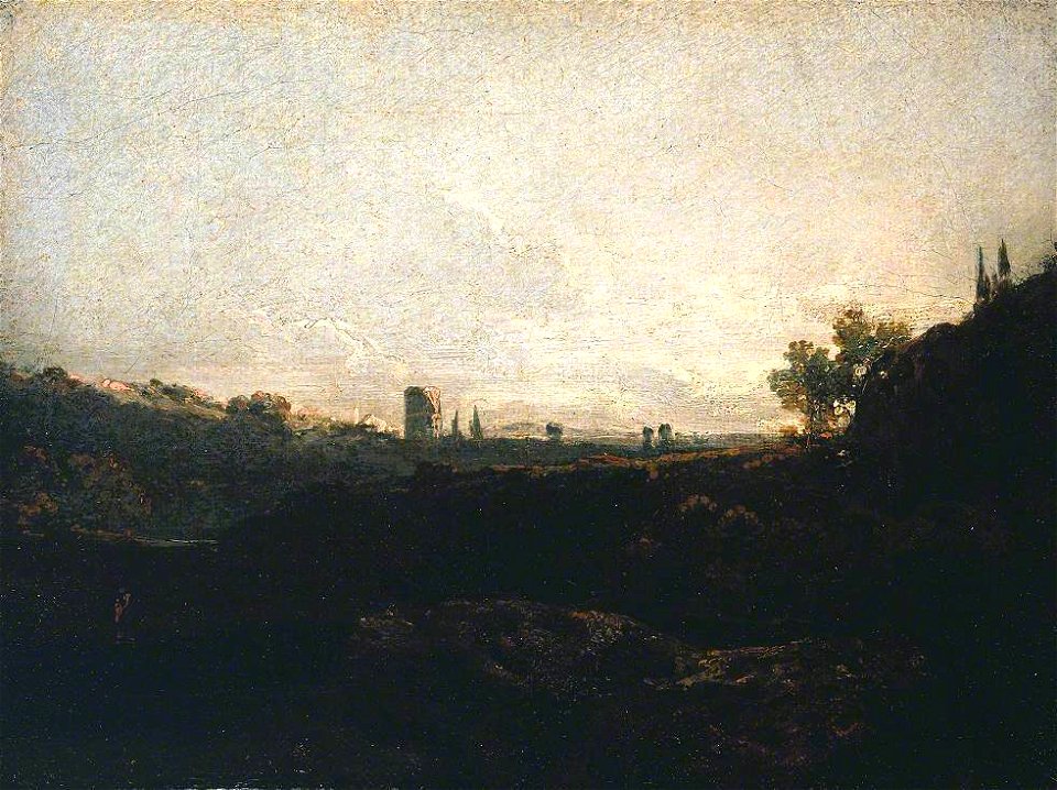 Joseph Mallord William Turner (1775-1851) - View of a Town - N00475 - National Gallery
