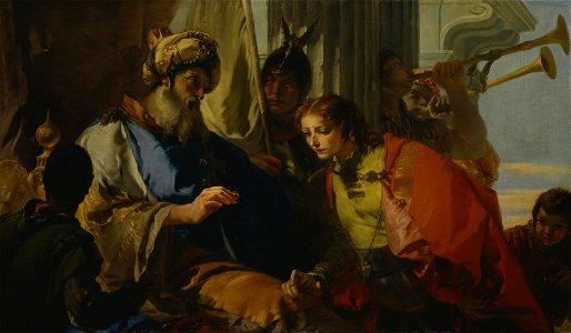 Joseph receiving Pharaoh's Ring