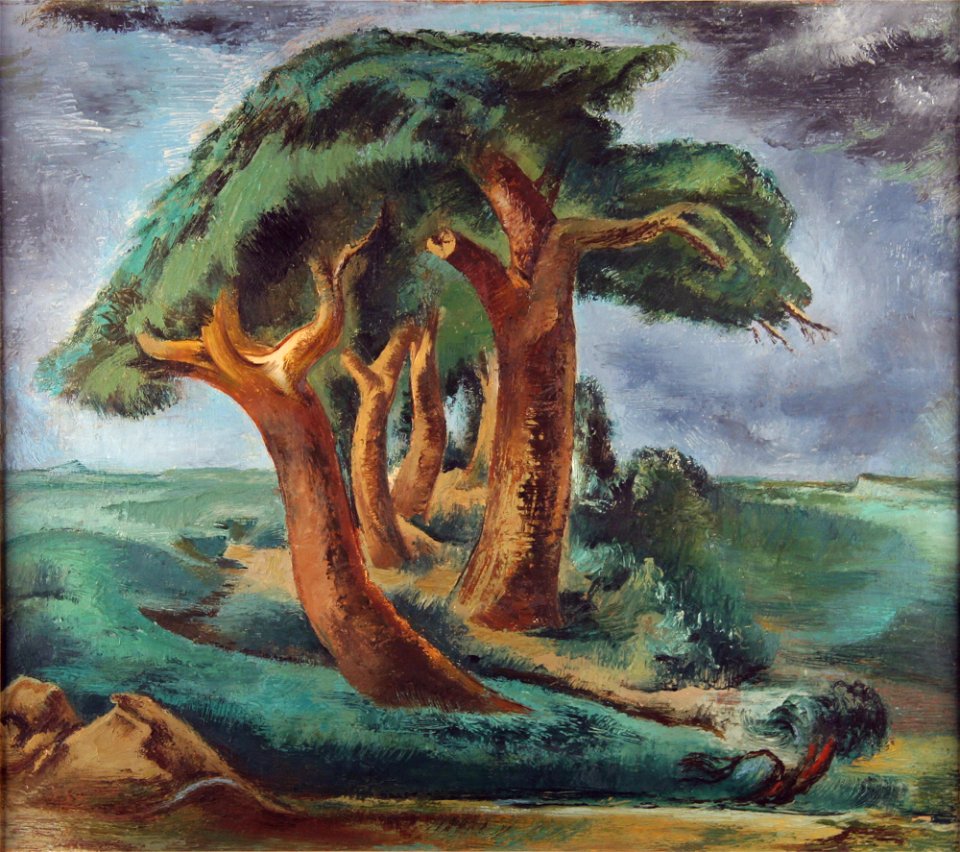 Joseph Vavak - Landscape Number 410 - 43.113 - Detroit Institute of Arts