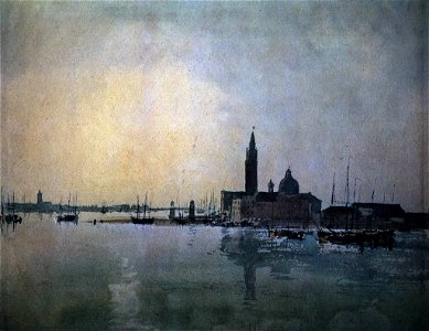 Joseph Mallord William Turner - San Giorgio Maggiore at Dawn - WGA23170