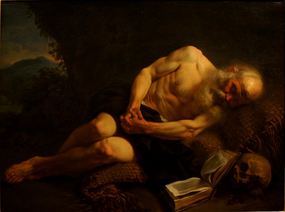 Joseph Vien Anachorète endormi 6871