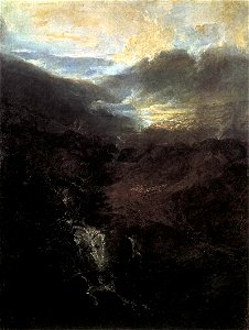 Joseph Mallord William Turner - Morning amongst the Coniston Fells - WGA23162