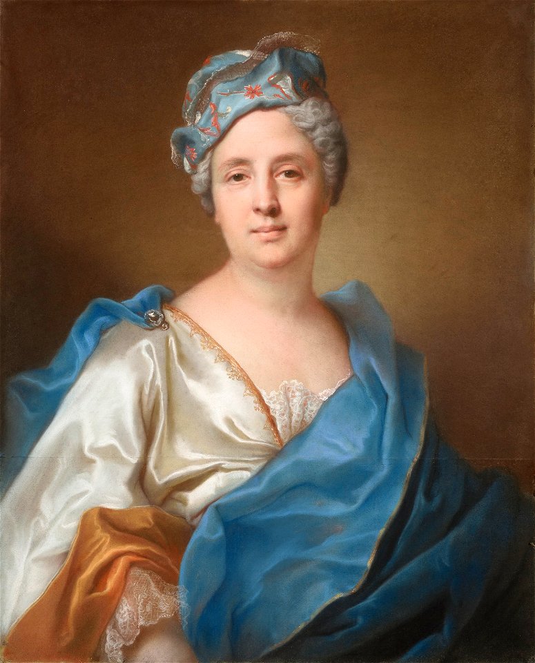 Joseph Vivien - Portrait de Madeleine-Geneviève Guillieaumon née Dupuis (vers 1675 - 1759)