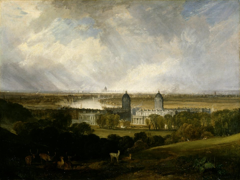 Joseph Mallord William Turner - London from Greenwich Park - Google Art Project