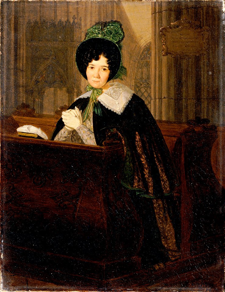 Joseph Weidner - Frau Katharina Waldmüller - 3618 - Kunsthistorisches Museum