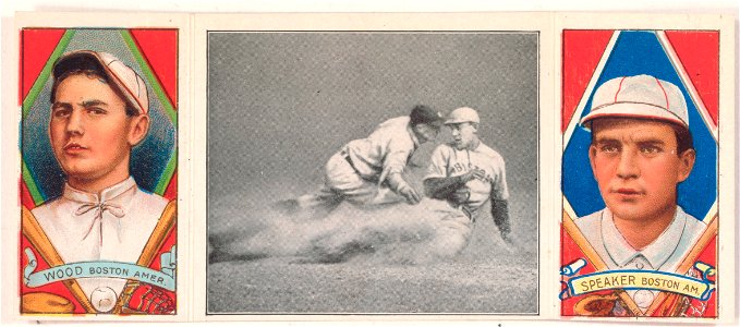 Joseph Wood-Tris Speaker, Boston Red Sox, baseball card portrait LCCN2008678441