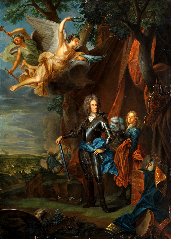 Joseph Vivien Max Emanuel nach der Schlacht