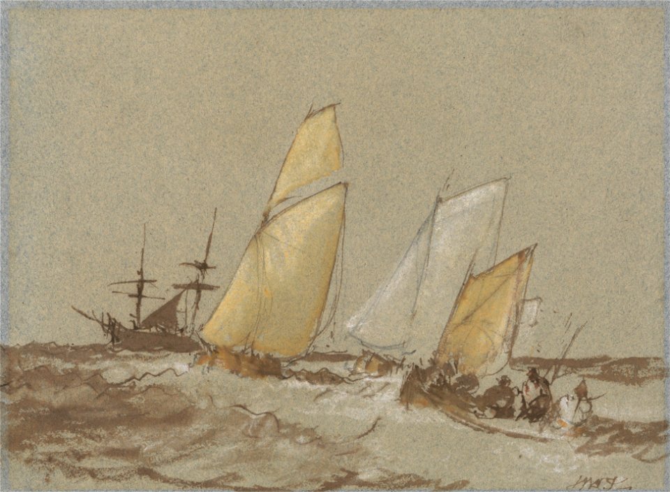 Joseph Mallord William Turner - Shipping - Google Art Project