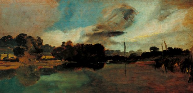 Joseph Mallord William Turner - Walton Reach - Google Art Project