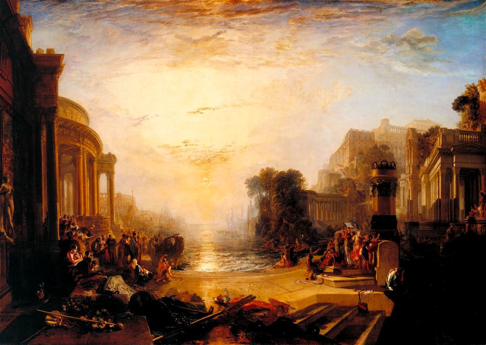 Joseph Mallord William Turner - The Decline of the Carthaginian Empire - WGA23169
