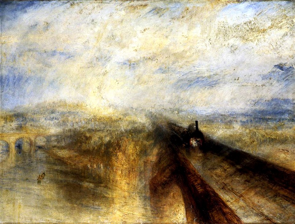 Joseph Mallord William Turner - Rain, Steam and Speed The Great Western Railway - WGA23181