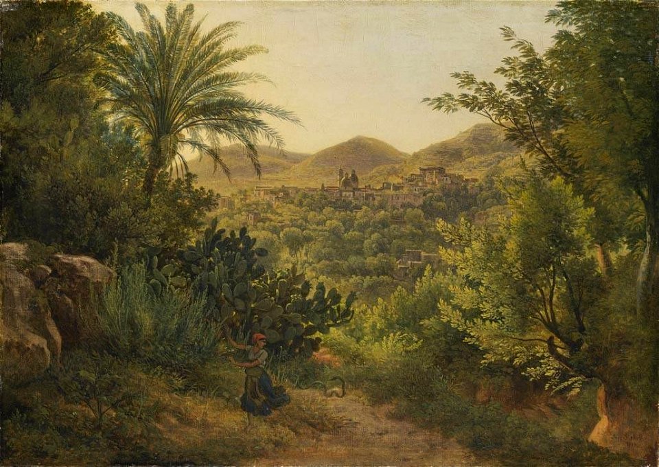 Joseph Rebell - Ansicht von Casamicciola auf der Insel Ischia - 11467 - Bavarian State Painting Collections