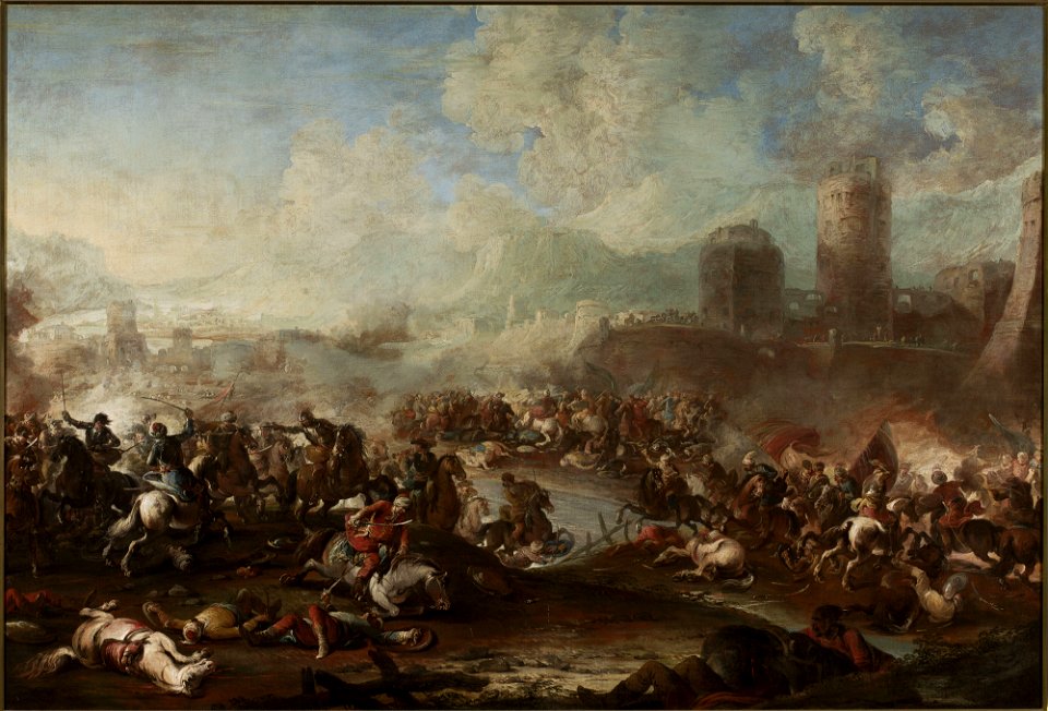 Joseph Parrocel - Battle of Christians against the Turks - M.Ob.39 MNW - National Museum in Warsaw