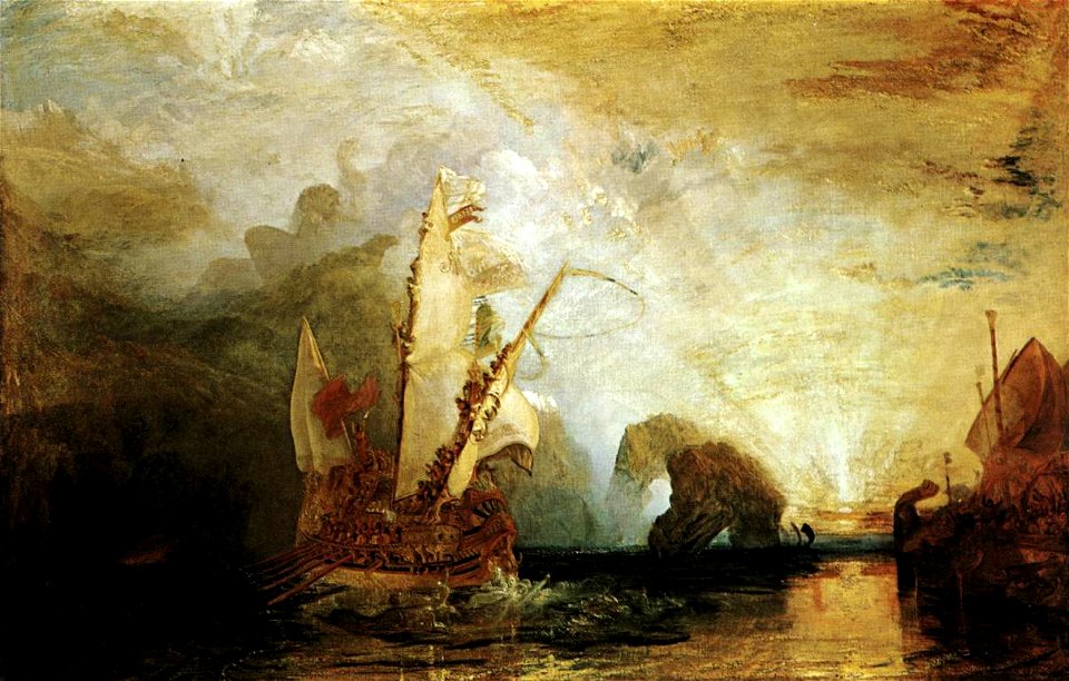 Joseph Mallord William Turner - Ulysses Deriding Polyphemus - WGA23185