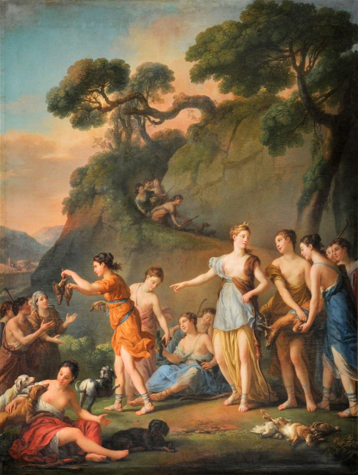 Joseph Marie Vien - La Chasse - 1772