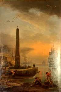 Joseph Vernet-Matin à la mer