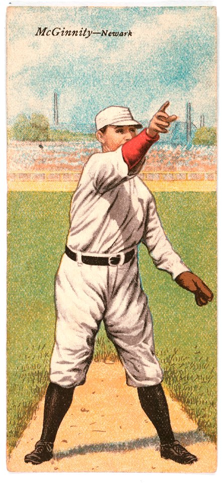 Joseph McGinnity-Lewis McCarty, Newark Team, baseball card portrait LCCN2007685596