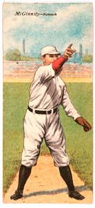 Joseph McGinnity-Lewis McCarty, Newark Team, baseball card portrait LCCN2007685596