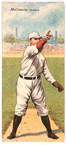 Joseph McGinnity-Lewis McCarty, Newark Team, baseball card portrait LCCN2007685596