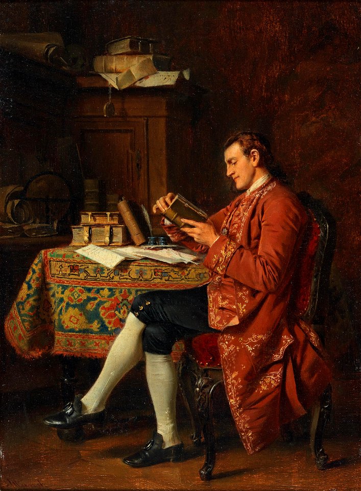 Joseph Munsch Der Bücherfreund