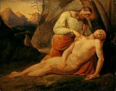 Joseph von Führich - Der barmherzige Samariter - 2562 - Österreichische Galerie Belvedere