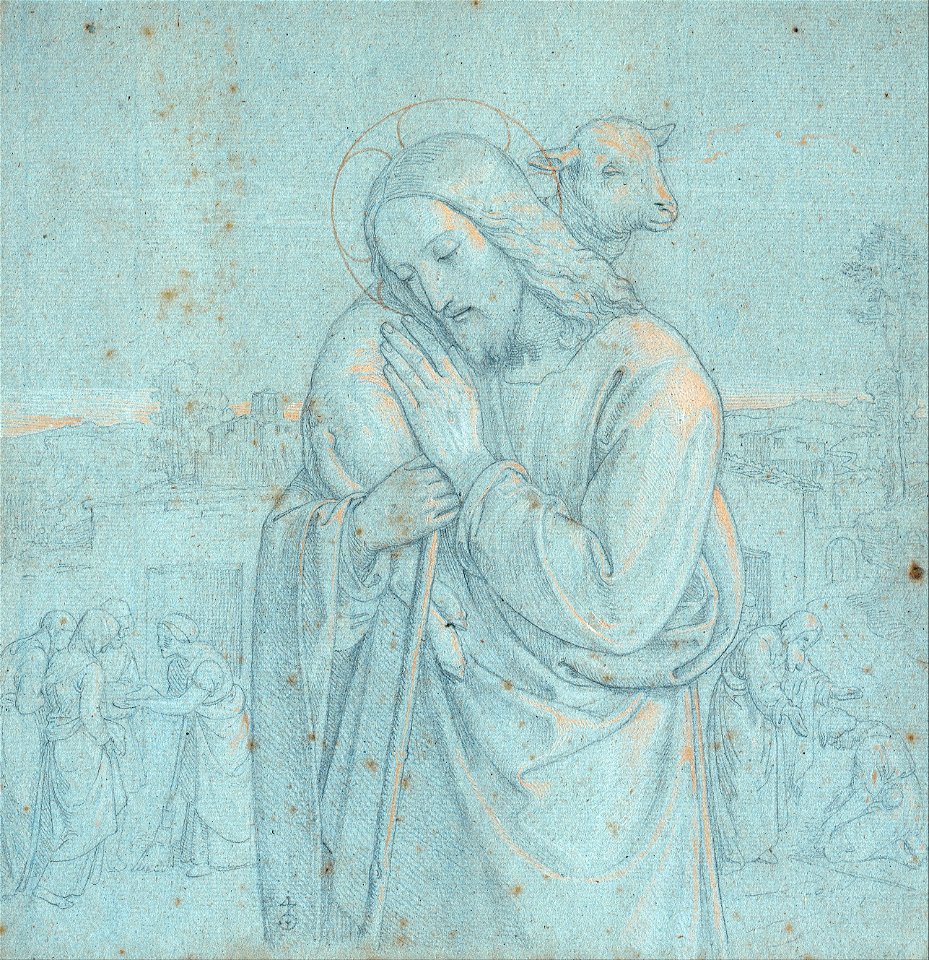 Joseph Ritter von Führich - The Good Shepherd - Google Art Project