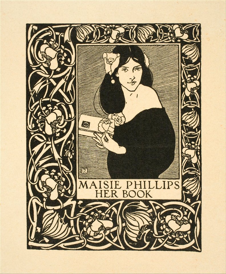 Joseph W. Simpson - Maisie Phillips. Her Book - Google Art Project
