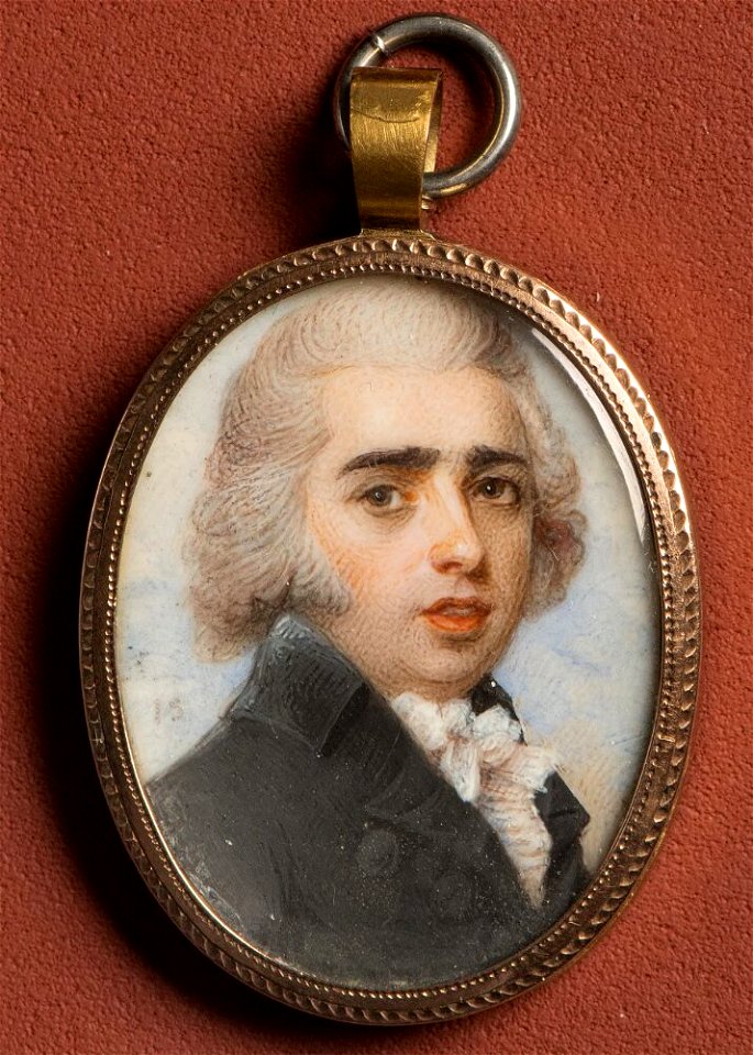Joseph Saunders - Unknown man - NMB 2464 - Nationalmuseum