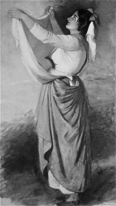 Joseph Severn (1793-1879) - Italian female peasant - RCIN 450006 - Royal Collection