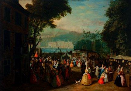Joseph Nollekens the Elder - At the Fair - 2003-44 - Auckland Art Gallery